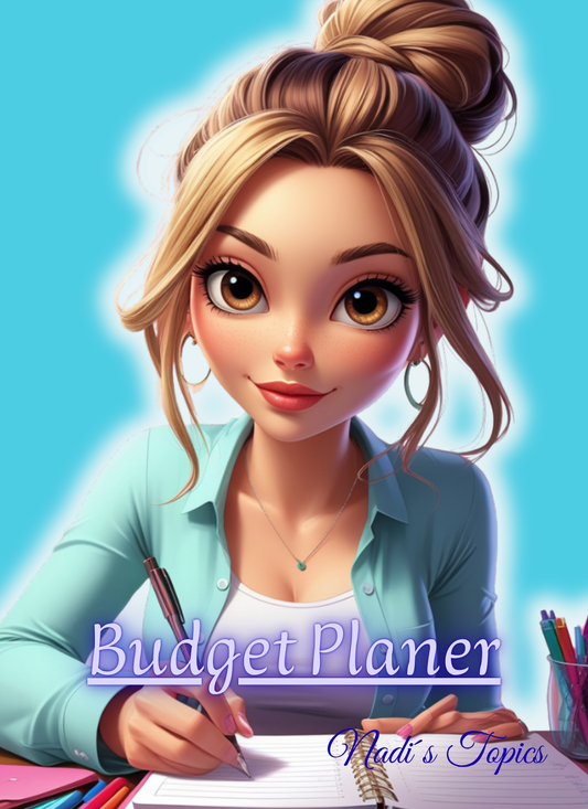 Budget Planer 2026, Blau - Digital