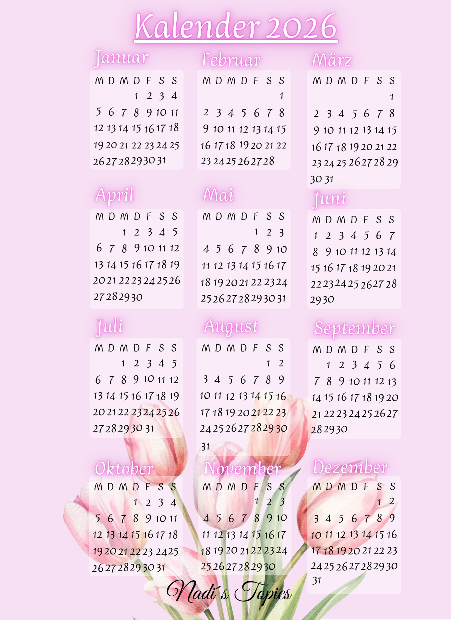 Budget Planer 2026 - Digital