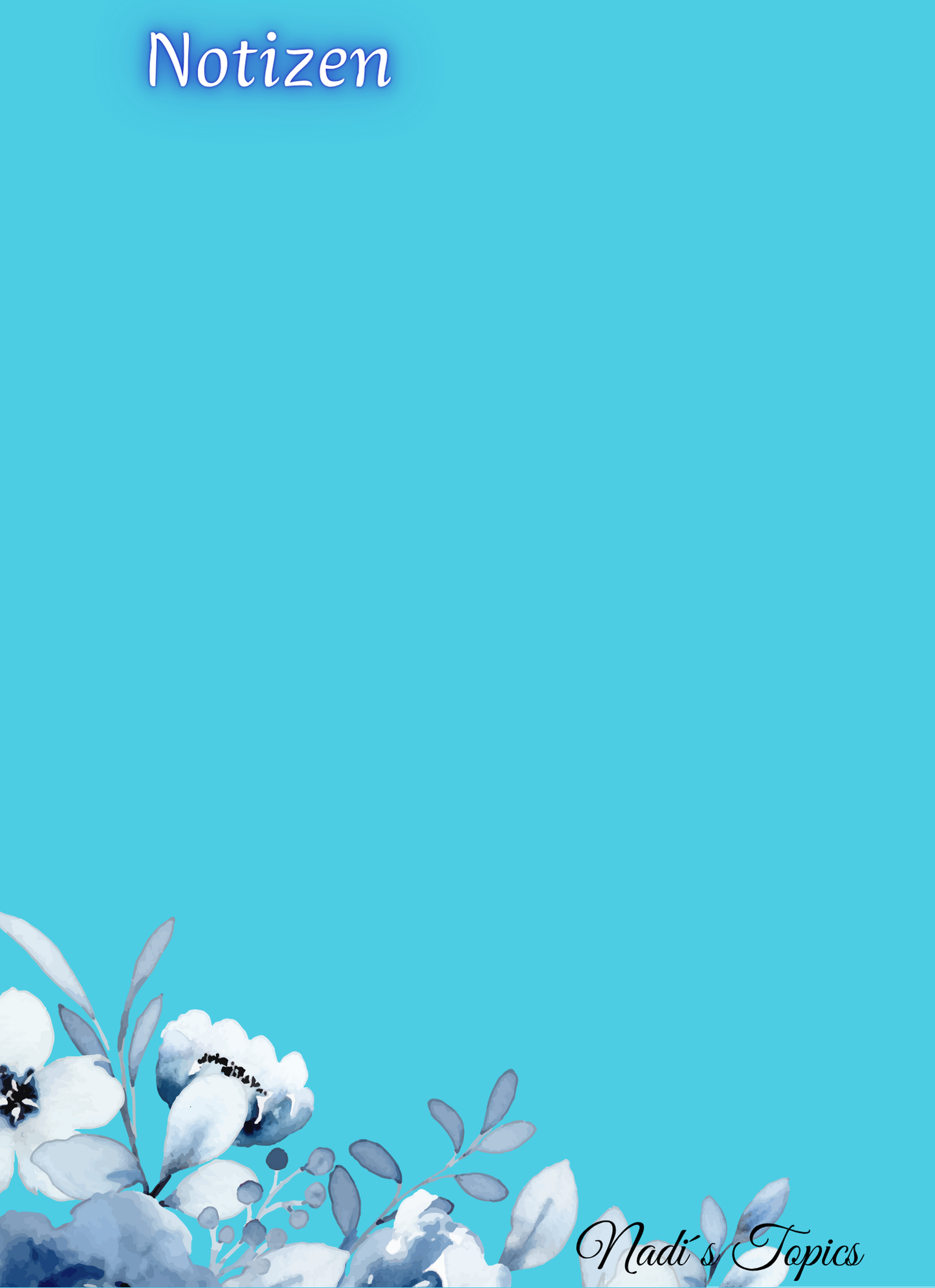 Budget Planer 2026, Blau - Digital