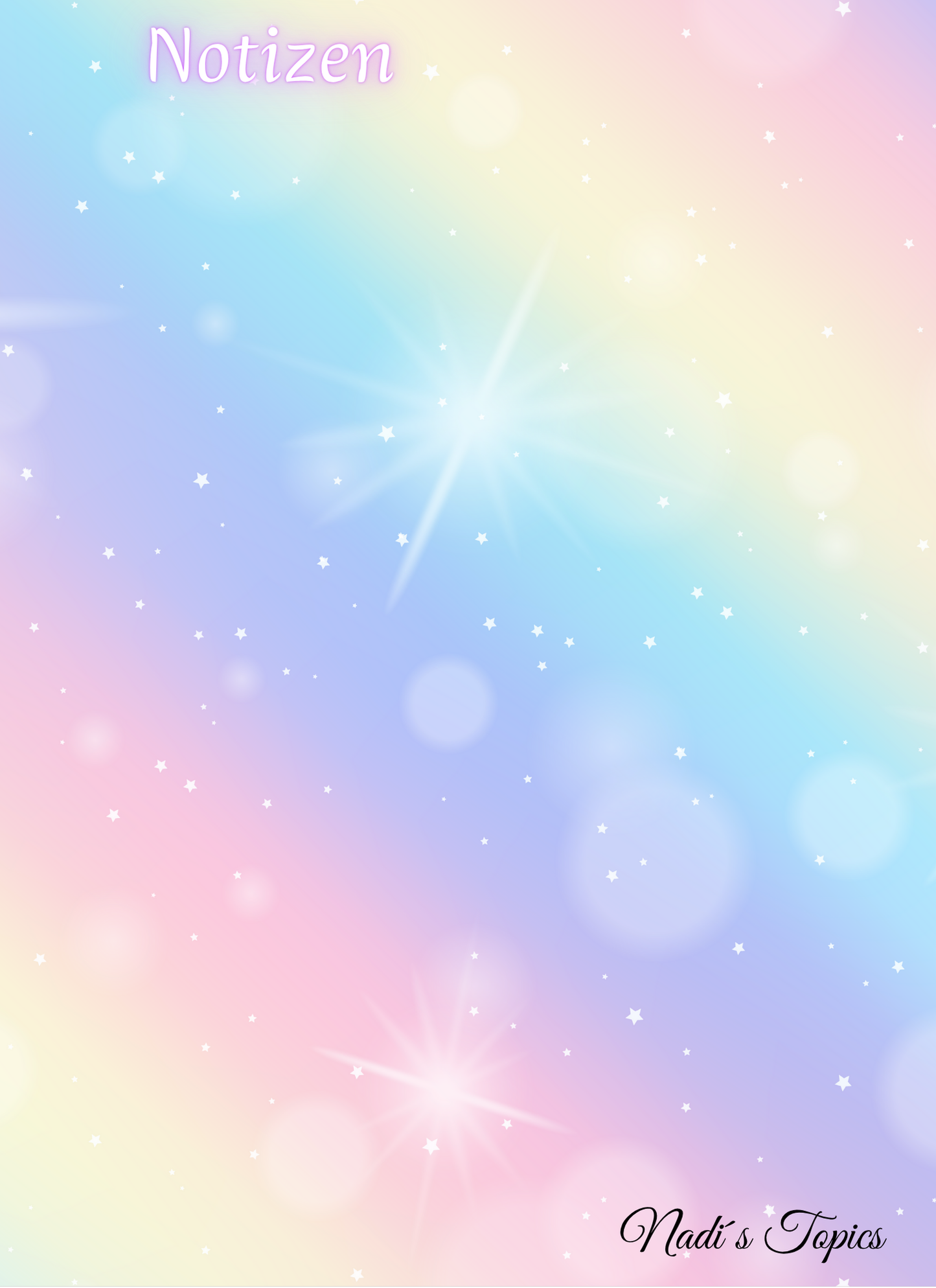 Budget Planer 2026- Pastell