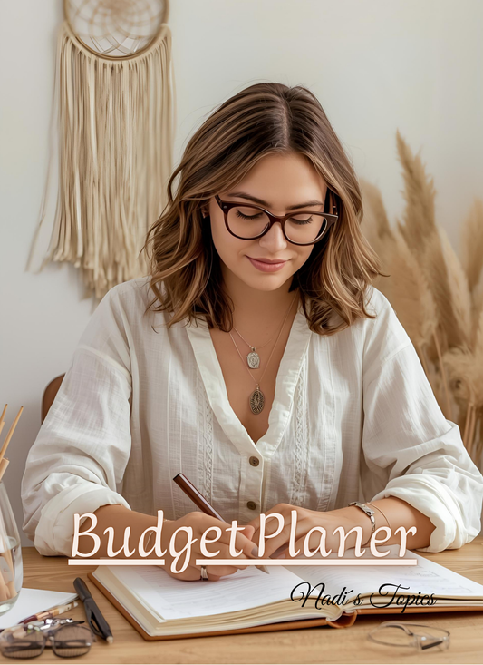 Budget Planer 2026 - Creme, Braun
