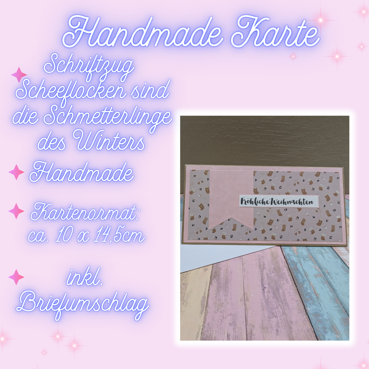 Schneeflocken sind die Schmetterlinge des Winters