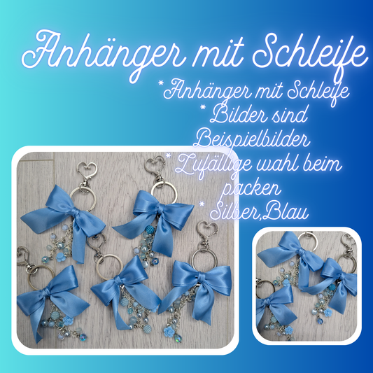 Anhänger - Blau, Silber
