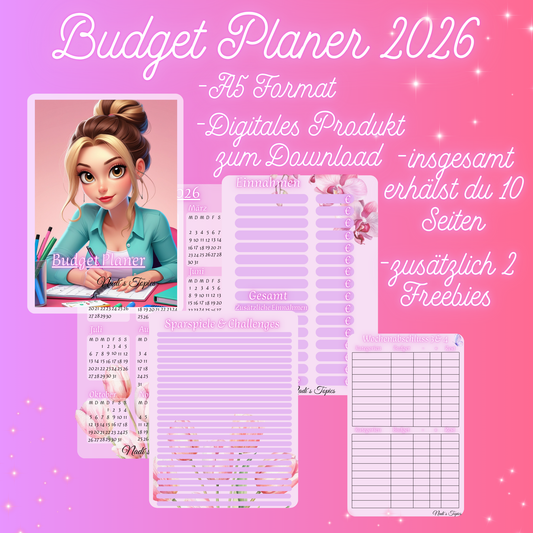 Budget Planer 2026 - Digital
