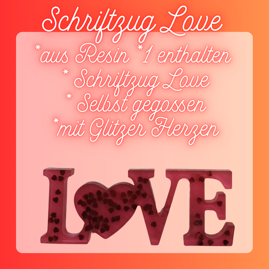 Schriftzug LOVE