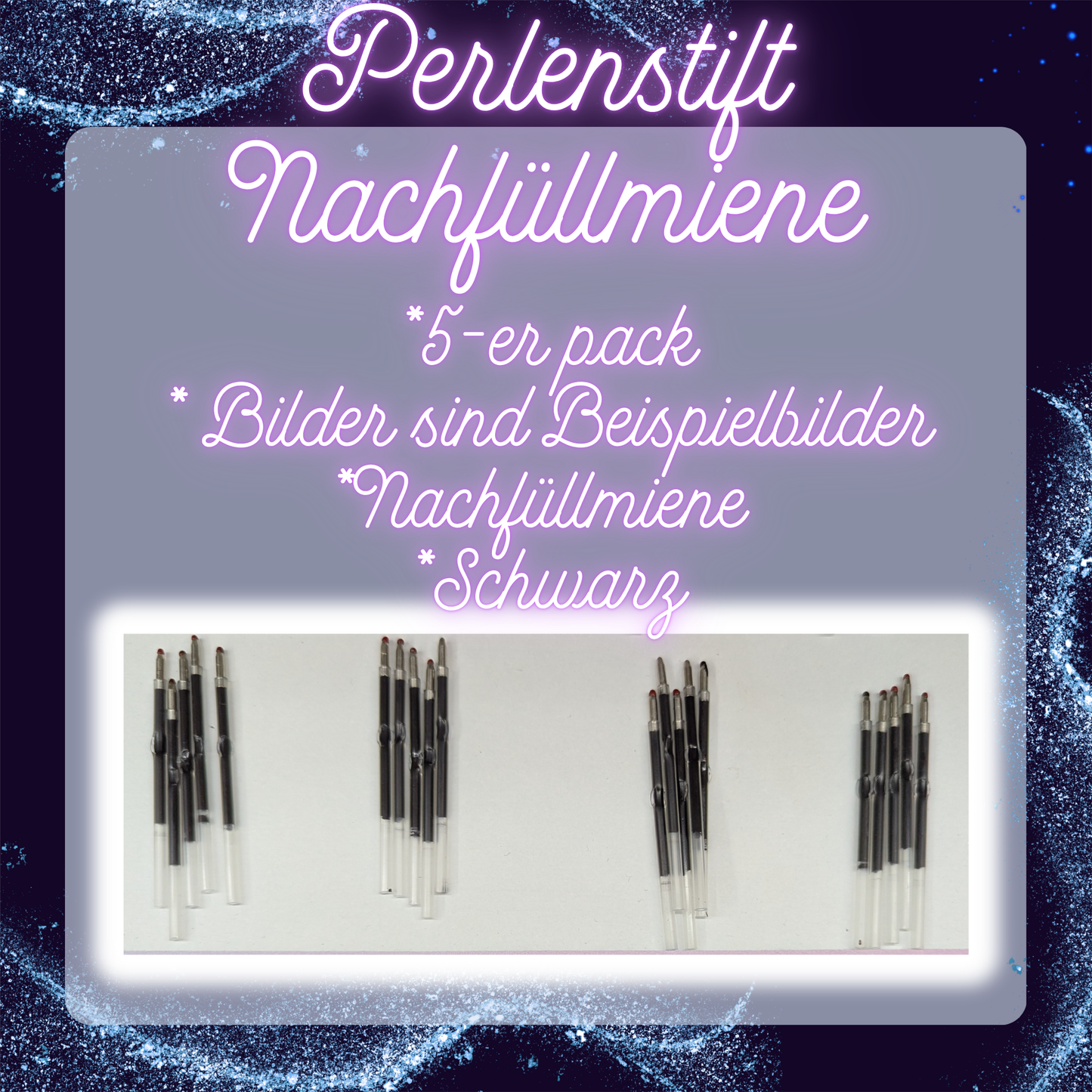 Ersatzmienen Schwarz