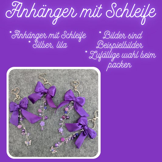 Anhänger- Silber,Lila