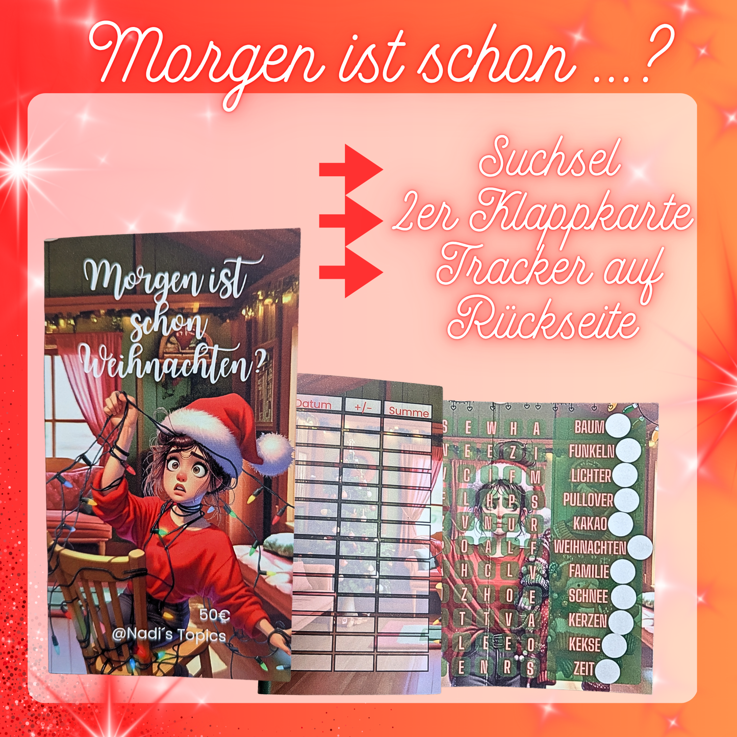 Klappkarte - Weihnachten