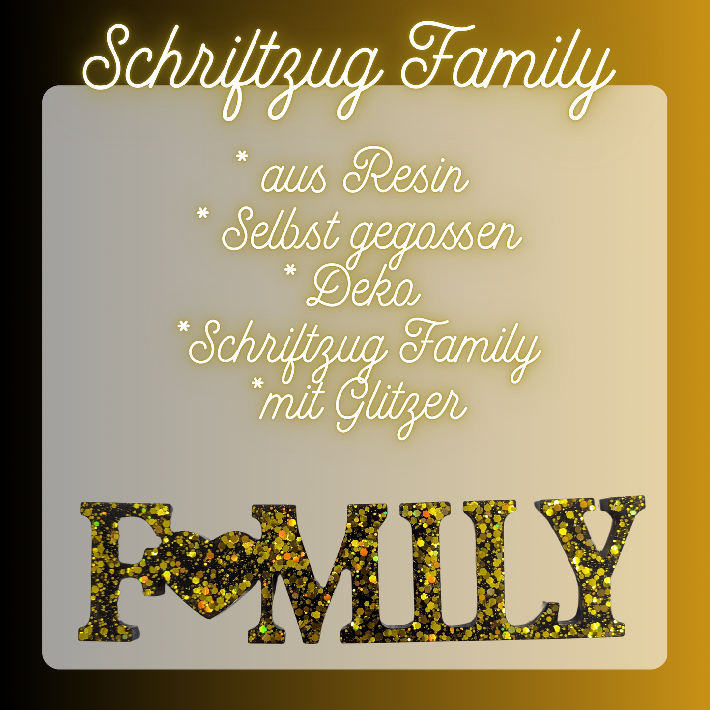 Schriftzug- Family