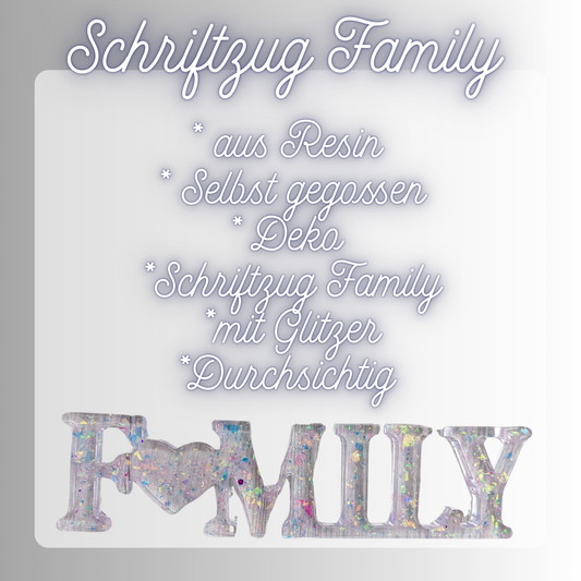 Schriftzug- Family