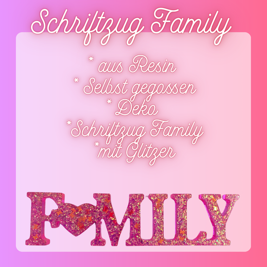 Schriftzug- Family