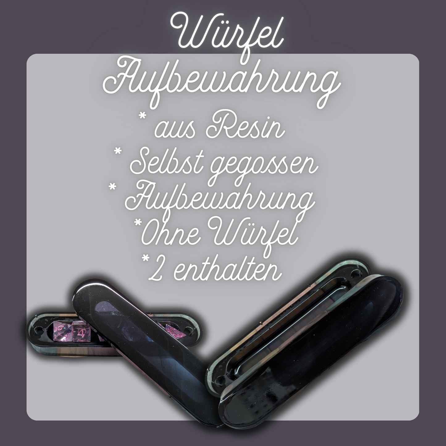 Würfelaufbewahrung Nur Schwarz