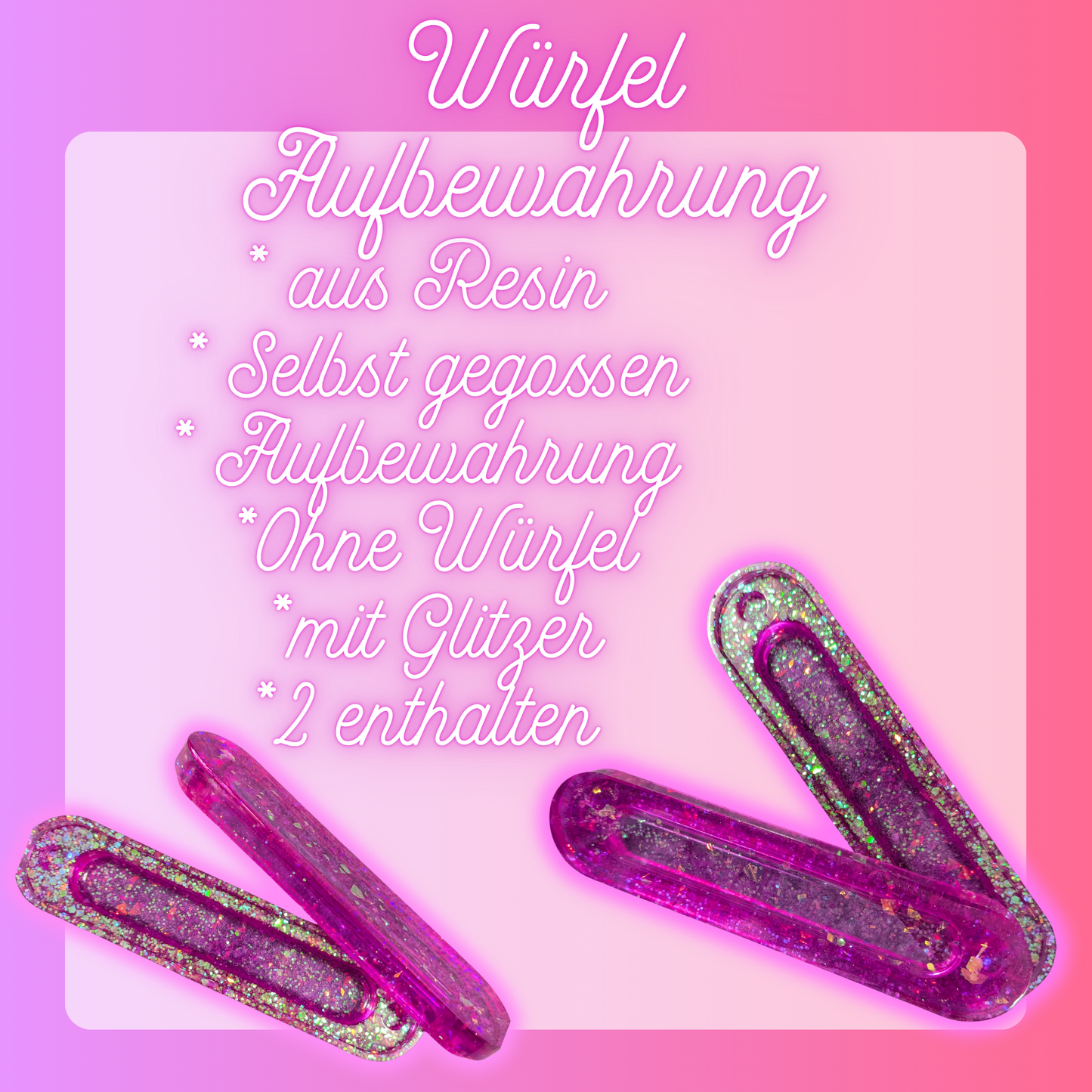 Würfelaufbewahrung Rosa / Pink
