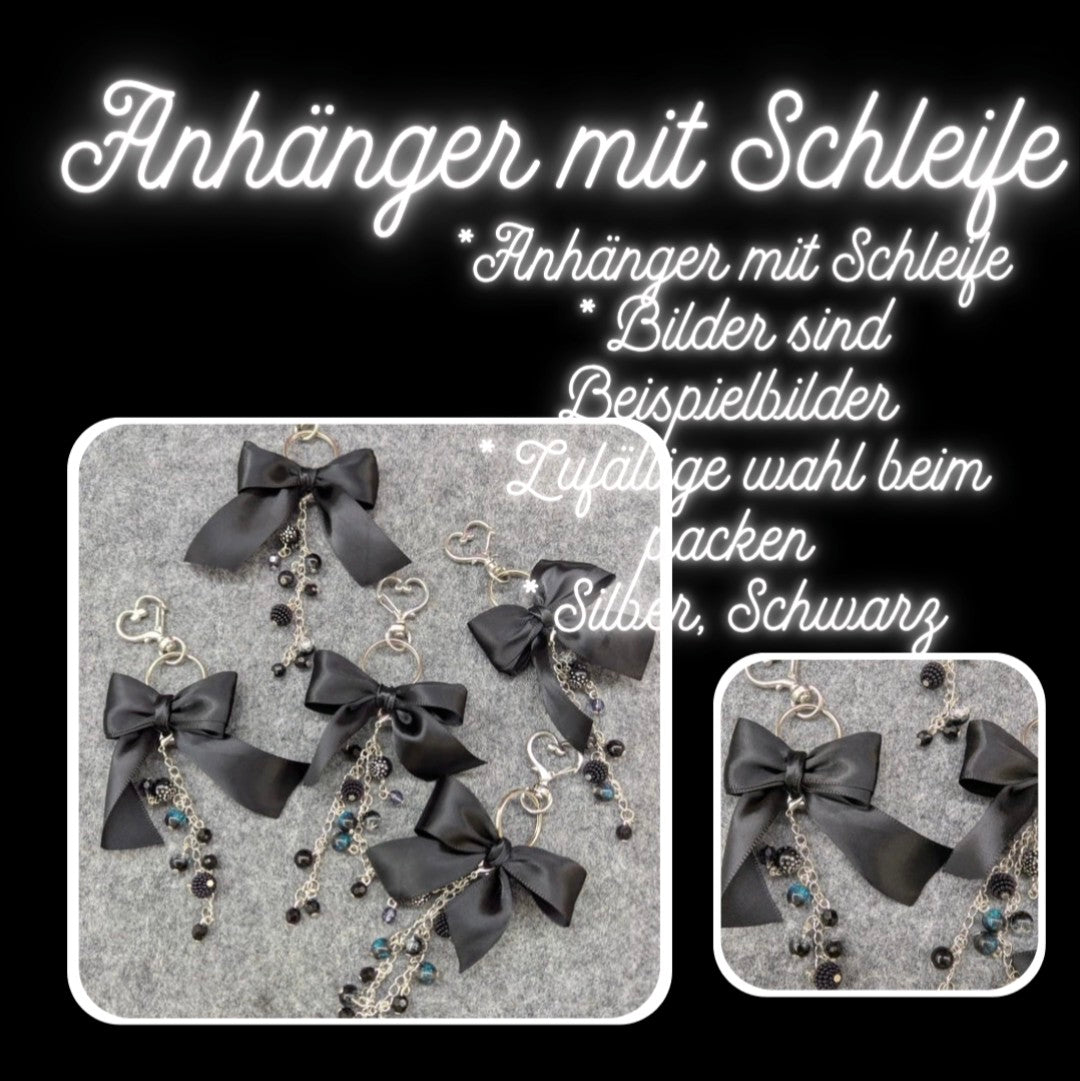 Anhänger- Silber, Schwarz