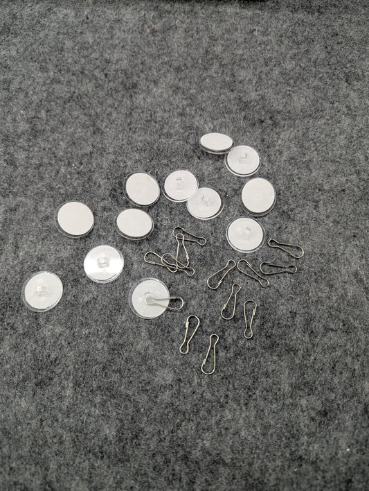 Klebehaken 3 er Pack