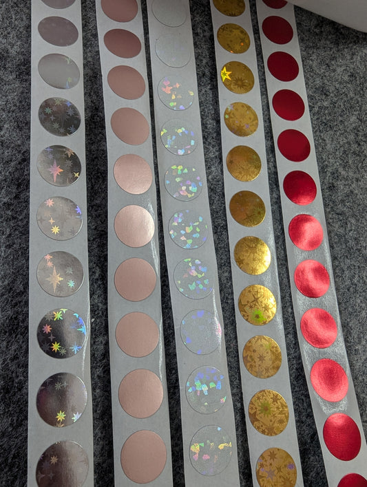 Rubbelsticker 12mm