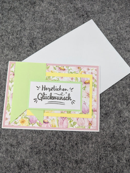 3 Karten 1 Sketch Geburtstag