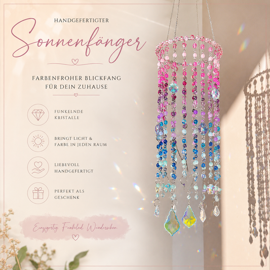Sonnenfänger Rosa/ Farbverlauf