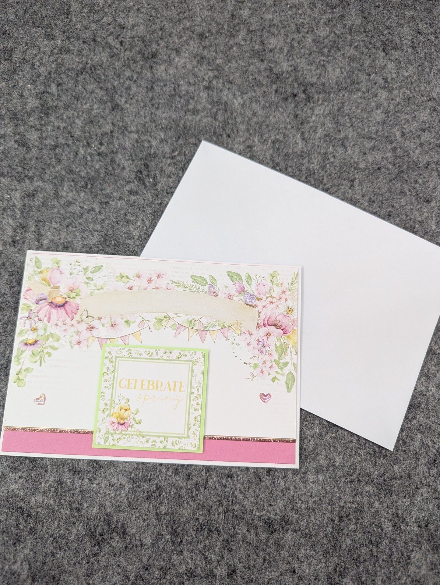 2 Grußkarten zum Frühling set