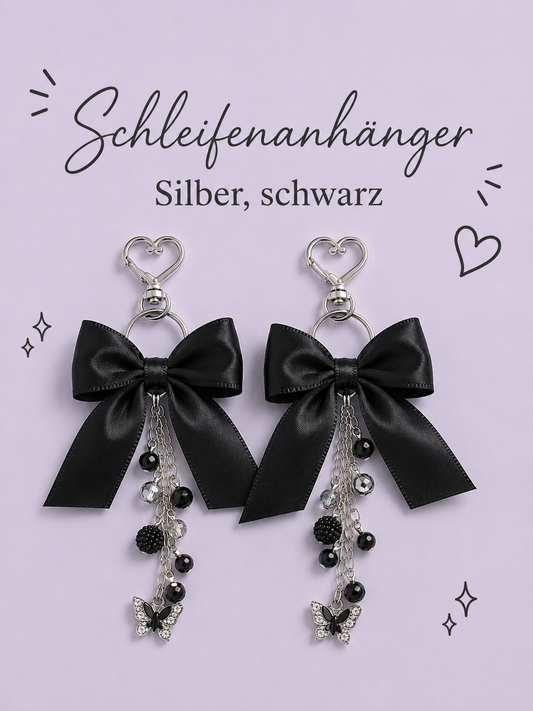 Anhänger- Silber, Schwarz