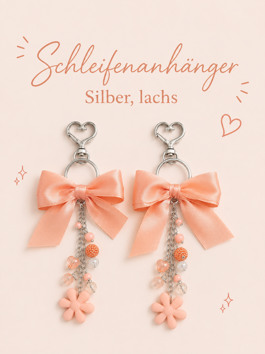 Anhänger- Silber, Lachs