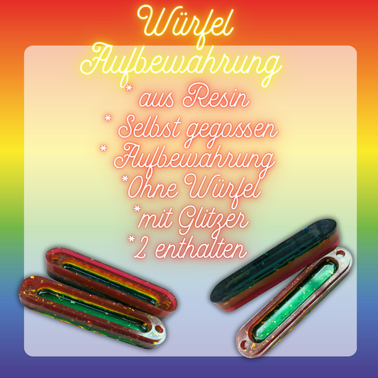 Würfelaufbewahrung