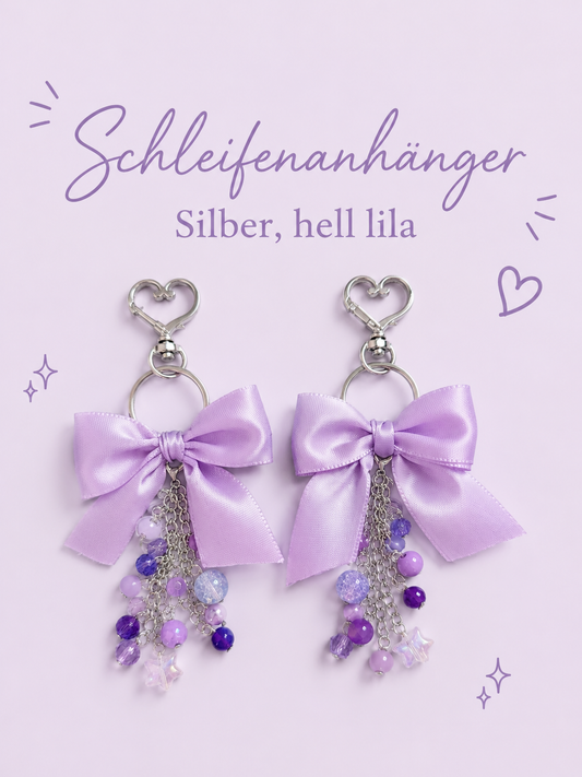 Anhänger - Lila, Silber