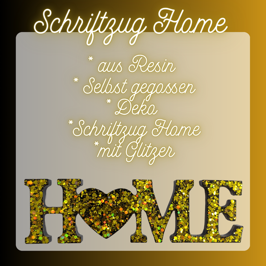 Schriftzug- Home